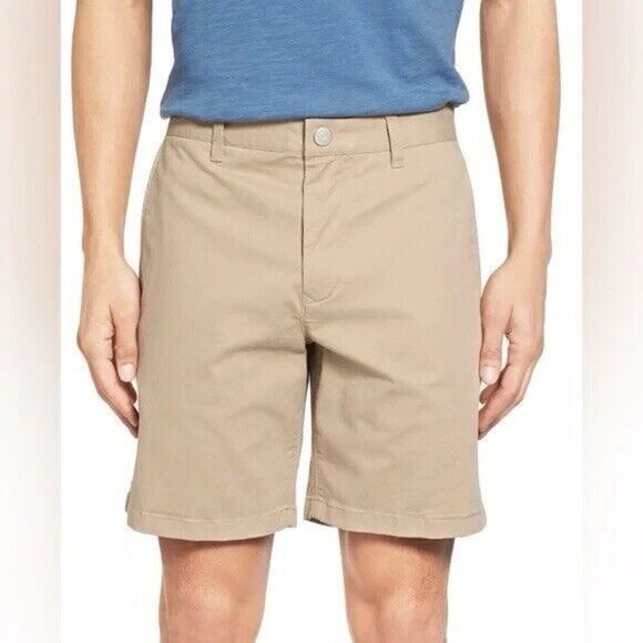 Bonobos Khaki Classic Chino Shorts 34W - Picture 1 of 5